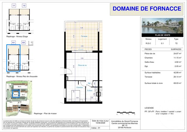appartement - PORTICCIO - 201